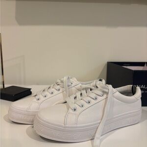 Nautica Women's Classic White Sneakers
